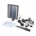 thumbnail image 3 of Innovative Solar Water Feature, Submersible Fountain Compatible with Aquatic Environments, Battery Timer Ensures Consistent PerCompatible withmance, Memory Function, 3 of 5