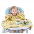 thumbnail image 5 of Mono para niños Mantel individual autoalimentable Cojín de asiento no sucio Bandeja para silla de comedor para bebé Babero de comida a prueba de fugas BLW, 5 of 5