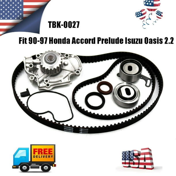 Timing Belt Kit Fits for 9097 Honda Accord Prelude Isuzu Oasis 2.2