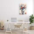 thumbnail image 3 of Stupell Industries Vintage Eastern Vase Botanical & Floral Painting Gallery Wrapped Canvas Art Print Wall Art, 20 x 30, 3 of 8