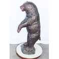 thumbnail image 6 of Nifao Baby bear on hind legs ready to attack bronze statue – Home Decor Sculpture, 21"L x 19"W x 40"H, 6 of 9