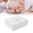 thumbnail image 3 of Double Door Gift Box, Paper Gift Boxes, Bow Design Reusable External 26x19x8cm Paper Material Decorative Folding Wrapping Gift Box, 3 of 8
