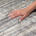 thumbnail image 3 of Addison Rugs Dream Shag Premium Machine Washable Transitional Textured Stripes Earth Rectangle Rug, 9' x 12', 3 of 8