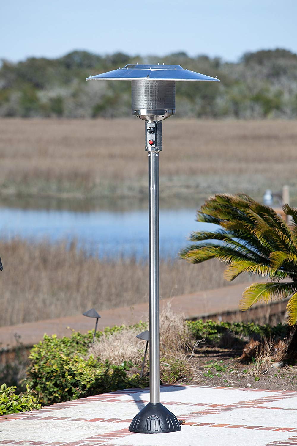 Fire Sense Natural Gas Patio Heater with Electric Ignition CSA
