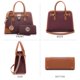 thumbnail image 3 of Bolso de mano Dasein de diseñador para mujer con cartera a juego, 3 of 6