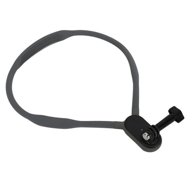 Phone Mount Necklace, 360 Degree Rotation Stainless Steel Neck Holder For Camera