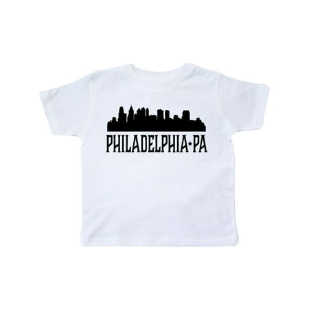 

Inktastic Philadelphia Pennsylvania City Skyline Gift Toddler Boy or Toddler Girl T-Shirt