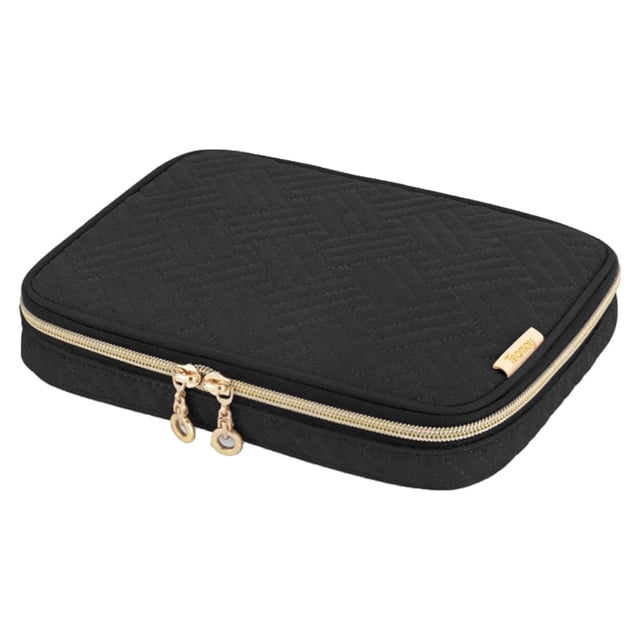 TISHITA Portable Watch Bands Watch Straps Storage Case Pouch, Can Hold Up to 12 Strap Black