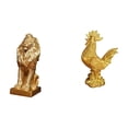 thumbnail image 1 of Escultura de león majestuosa, figura artística de mesa, adorno coleccionable decorativo para el hogar, la oficina, la estantería, regalo de cumpleaños, 1 of 8