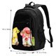 thumbnail image 5 of Balery Hello Summer Gnome Mochila con carga USB para hombre y mujer - Mochila impermeable y antirrobo para portátil con puerto USB para viajes, trabajo, estudios y universidad, 5 of 7