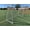 White, variant on Vallerta Premier 10 X 6 Ft. [2 NETS] Youth Size Steel Soccer Goal w/Weatherproof 4mm HDPE Net. 50MM Diameter Powder Coated & Corrosion Resistant Frame. ONE Year Warranty! (Black)