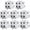 white, variant on Jiibva White Cube Dice Aluminum Film Party Balloons for Casino Theme Parties