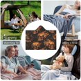 thumbnail image 6 of Skull Skeleton Hooded Blanket, Cozy Wearable Blanket for Adults Flannel Soft Warm Blankets for Womens Mens Kids, 6 of 6