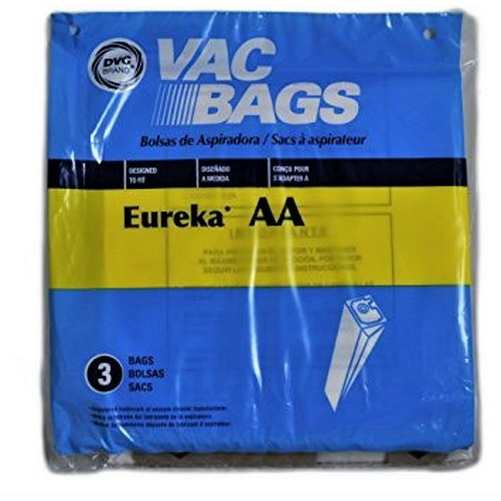 Eureka AA Microlined Vacuum Bags, 3pk DVC Brand