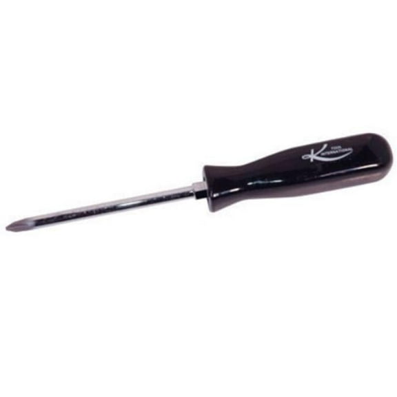 No.2 x 4 Inch Phillips Screwdriver Black Handle