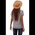 thumbnail image 3 of Camisetas Sin Mangas para Mujer, Blusa de Encaje de Corta con Cuello en V, Chaleco Informal, Camisola de Verano, Camisas Grises M, 3 of 6