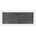 thumbnail image 6 of Jofran Gramercy Mid-Century Modern Chevron Three Drawer USB Charging Desk, 6 of 9