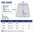 thumbnail image 6 of Boys' Active Shorts - 4 Pack Athletic Performance Gym Shorts (8-18), 6 of 7