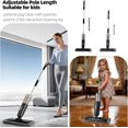 thumbnail image 6 of Cordless Electric Spray Mop, 720ml Tank with 2 Pads, 360° Swivel Wet Dry Floor Cleaner, 6 of 17