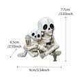thumbnail image 3 of Décorations d'Halloween Accessoires Suspendus avec Expressions Effrayants Intérieur et Extérieur Halloween, 3 of 9