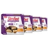 SlimFast Diabetic Weight Loss Meal Replacement Bar, Peanut Butter Chocolate, 5 Count Box, Pack of 4