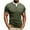 Army Green, variant on Mens Crew Neck Short Sleeve T-Shirts Fashion Fake Two-piece Double-layer Round Neck Pullover Pocket Casual Top Black XXXL