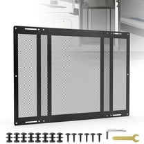Upgraded Steel RV Screen Door Protector Grille - Lightweight (1.5kg) Adjustable Guard for Dogs, Fits Door Width 18.11"–31.5", Perfect for RV, Camper