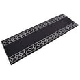 thumbnail image 4 of Extra-Long Low Pile Runner Rug Skid Resistant Backing Rug Runner Bordered Geometric Abstract Design Cut to Size Roll Runner Rugs - 18 Feet x 32 Inch, 4 of 9