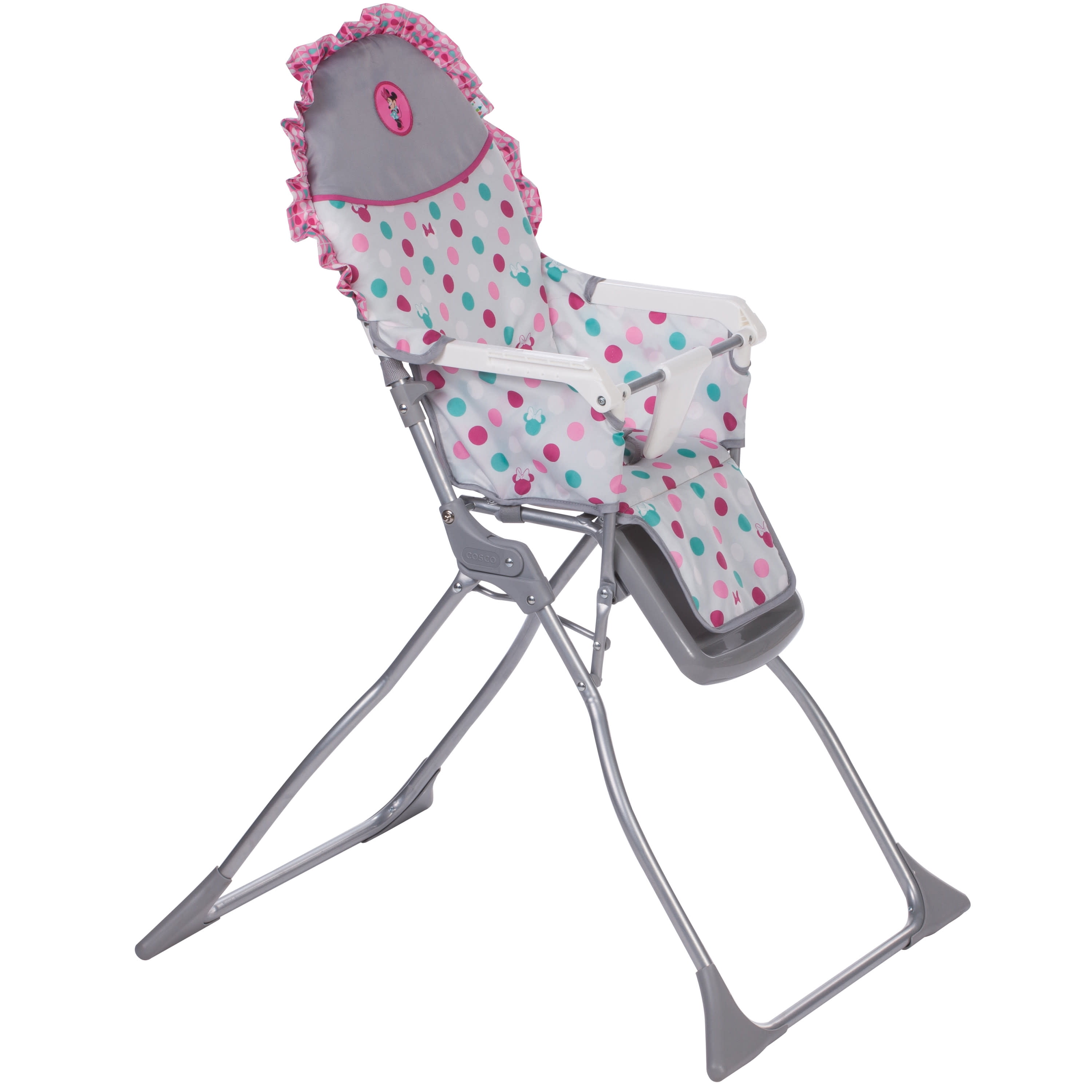 Disney Baby Simple Fold Plus High Chair Minnie Dot Fun Walmart