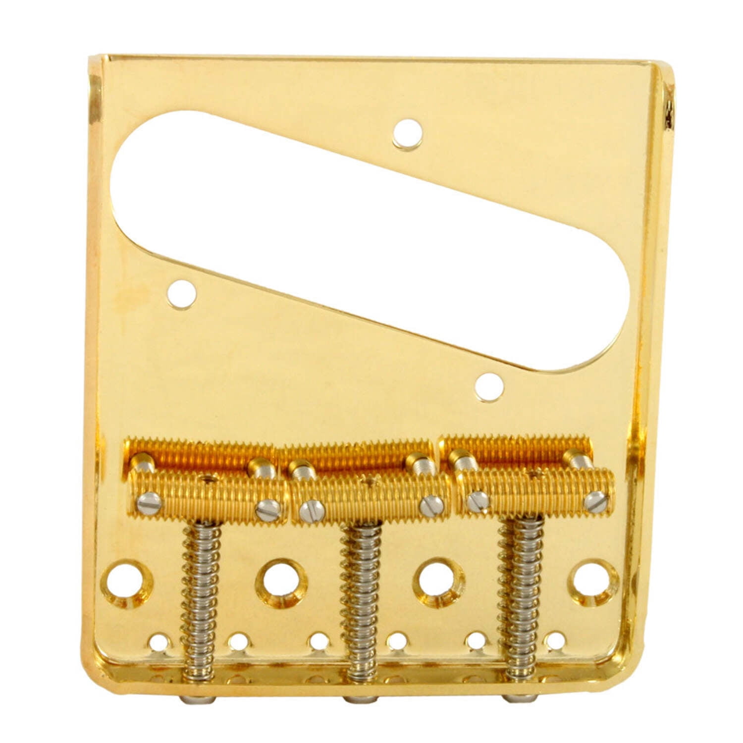 Allparts Tele 3 Roller Bridge, Nickel