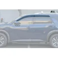 thumbnail image 2 of Replacement For 2022-Present Nissan Pathfinder Models | EOS Visors JDM Tape-On Style Side Vents Window Visor Rain Guard Deflectors DWV-V269, 2 of 12