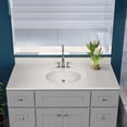 thumbnail image 6 of Design House Brookings 49" x 22" Assembled Bath Vanity with 4" Centerset Top, Sherwin Williams® Gray/Ivory Swirl, 6 of 6