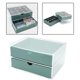 thumbnail image 5 of Organizador de esmalte de uñas Cosméticos Caja de almacenamiento de acrílico Verde, 5 of 9
