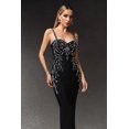 thumbnail image 4 of Vestido Bellabarnetten Juyce maxi con vendaje de diamante sin mangas, 4 of 7