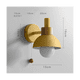 thumbnail image 5 of Lámpara de pasillo para porche de sala de estar, lámpara de noche de dormitorio moderna minimalista nórdica, lámpara de pared Macaron (amarilla), 5 of 7