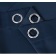 thumbnail image 5 of INLINAS Blackout Curtains for Bedroom, Thermal Insulated, Noise Reduction, Energy Saving Set of 2 Panels, Navy Blue, 52W x 63L Inch, 5 of 7