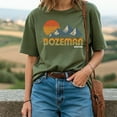 thumbnail image 2 of Bozeman Montana Shirt – Vintage Mountain Graphic Tee for Big Sky Travelers & Montana Lovers, 2 of 5