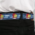 thumbnail image 4 of Nickelodeon Belt, Seatbelt Buckle Belt, Spongebob Squarepants Imma Head Out Yeah No Pose Blues, 30 to 44 Inches, 4 of 9
