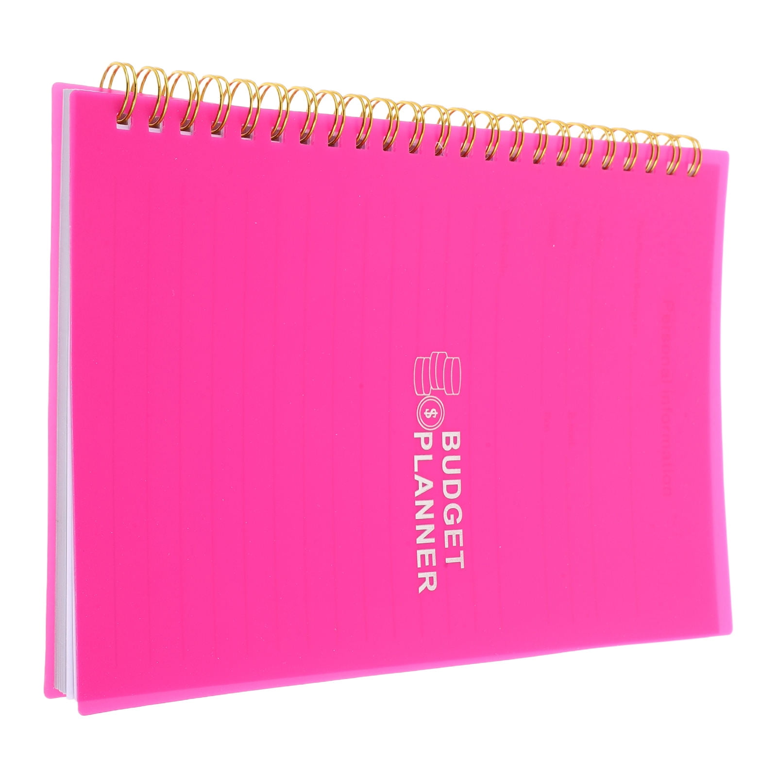 BESTYASH Monthly Budget Planner Book in Rosy for Effective and Flexible Personal Financial Planning