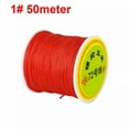 thumbnail image 6 of U8MO 50 Meters Nylon String Chinese Knotting Thread 0.8mm Braid Rattail Cord Rope -15# Dark Green, 6 of 7