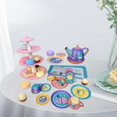 thumbnail image 3 of Juguetes de Pretend Tea Time Time Juguete Conjunto con Accesorios de de Juguete para Conjunto de océanos de 17pcs Hugo Jugar juguetes de la casa, 3 of 8