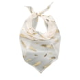 thumbnail image 2 of Helii Women's Triangle Head Scarf – Adjustable Lace Boho Hair Wrap, Vintage French Floral Bandana for Music Festival Beach Wedding Light Yellow,One Size, 2 of 6