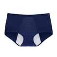 thumbnail image 2 of Xmarks 3 Pack Teen Girls Period Underwear Menstrual Period Panties Leak-Proof Cotton Protective Briefs Mid Rise Briefs Panties, M-XL, 2 of 9