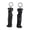 Single Ring, variant on lacooooppia 2x Pull up Grip Handles Exercise Handles Black Cable Machine Exerciser Training Arm Biceps Back Shoulders Climbing Hold Grips Single Ring