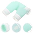 thumbnail image 1 of OULII 3PCS Body Wash Shampoo Subpackaging Bottle Convenient For Friends And Families Sky-blue, 1 of 8
