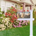 thumbnail image 5 of Kdxio Magnetic Mailbox Cover 25.5x21 in Mailbox Cover Outdoor Decoration Holiday Mailbox Covers for Home Garden Yard-25.5x21 in, 5 of 5
