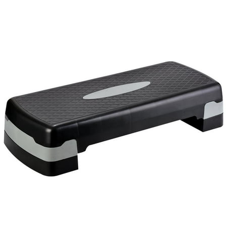 - Fitness Aerobic Step Adjust Exercise Step Stool Step Aerobics Platform, Adjustable Workout Fitness Aerobic Stepper Board (US Stock)
