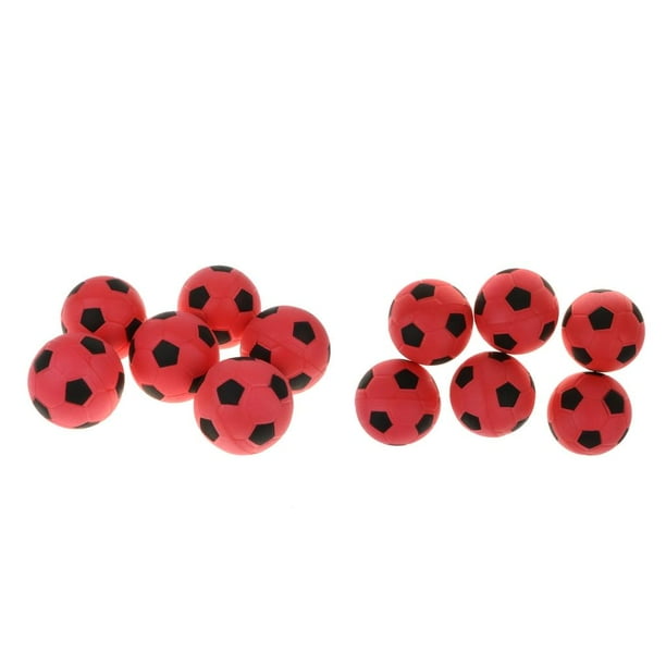 12 piezas de fútbol mini balones de fútbol EVA softball - perfecto un pequeño para niños, 6,3 cm
