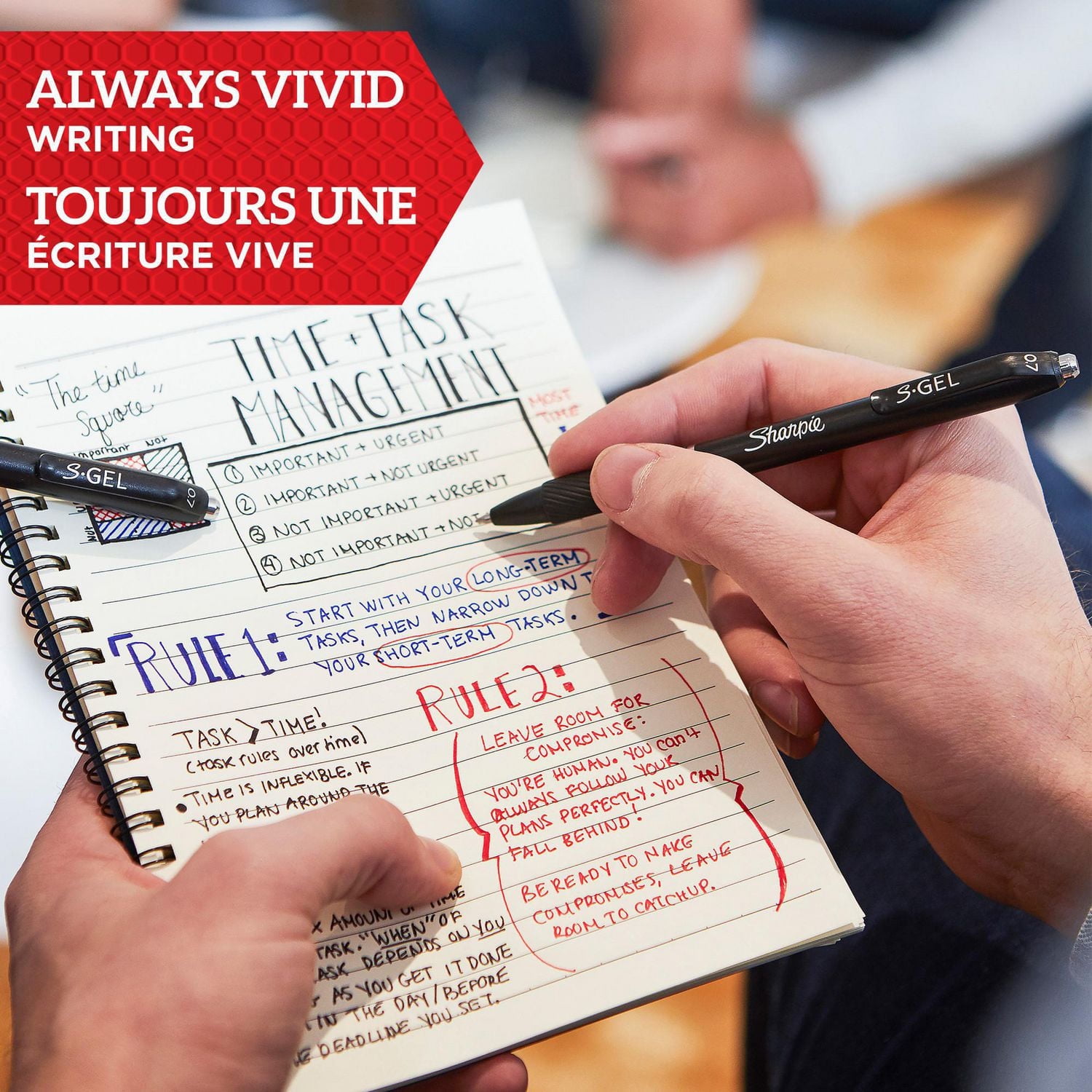 Sharpie S-Gel, Gel Pens, Medium Point (0.7 mm), Assorted Ink Colours