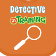 thumbnail image 4 of Inktastic Detective in Training Boys or Girls Baby Bib, 4 of 4